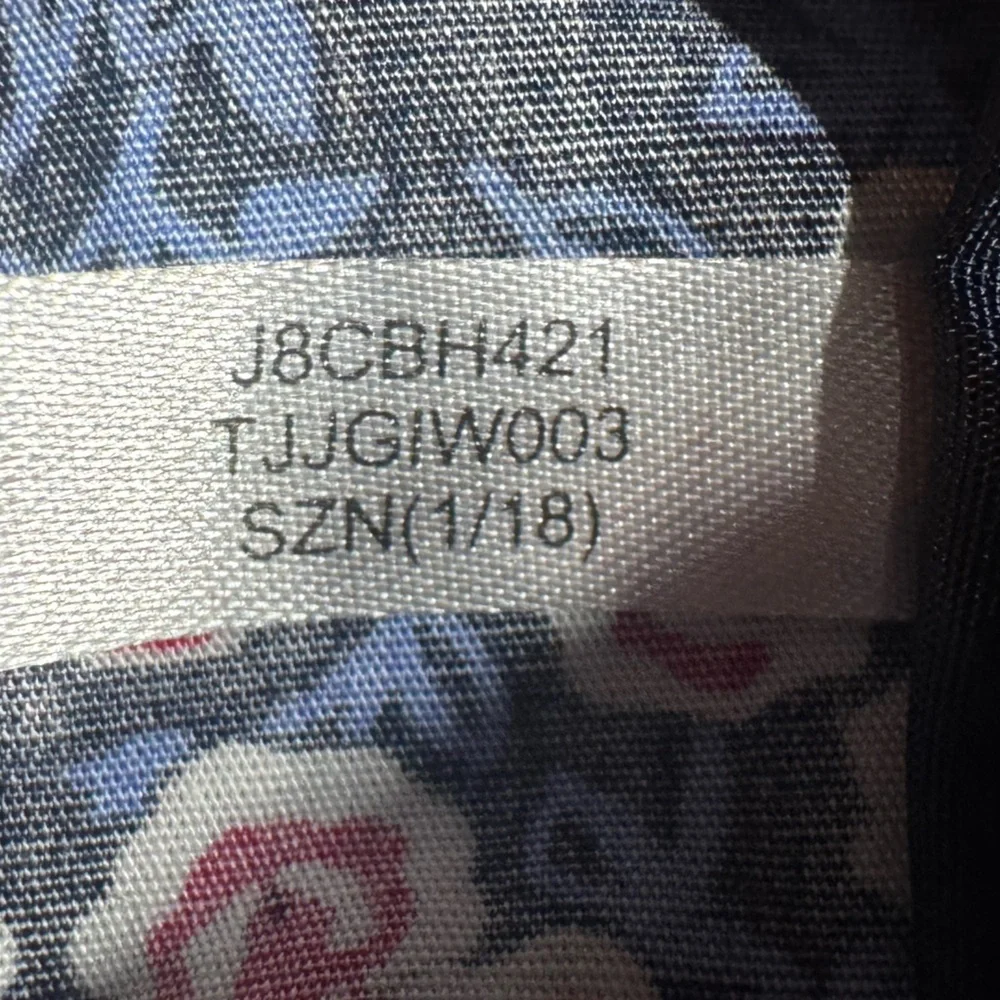 Tommy Hilfiger Sheath Belted Button Down Midi Dress Sleeveless Collar Size 10 - Picture 5 of 8